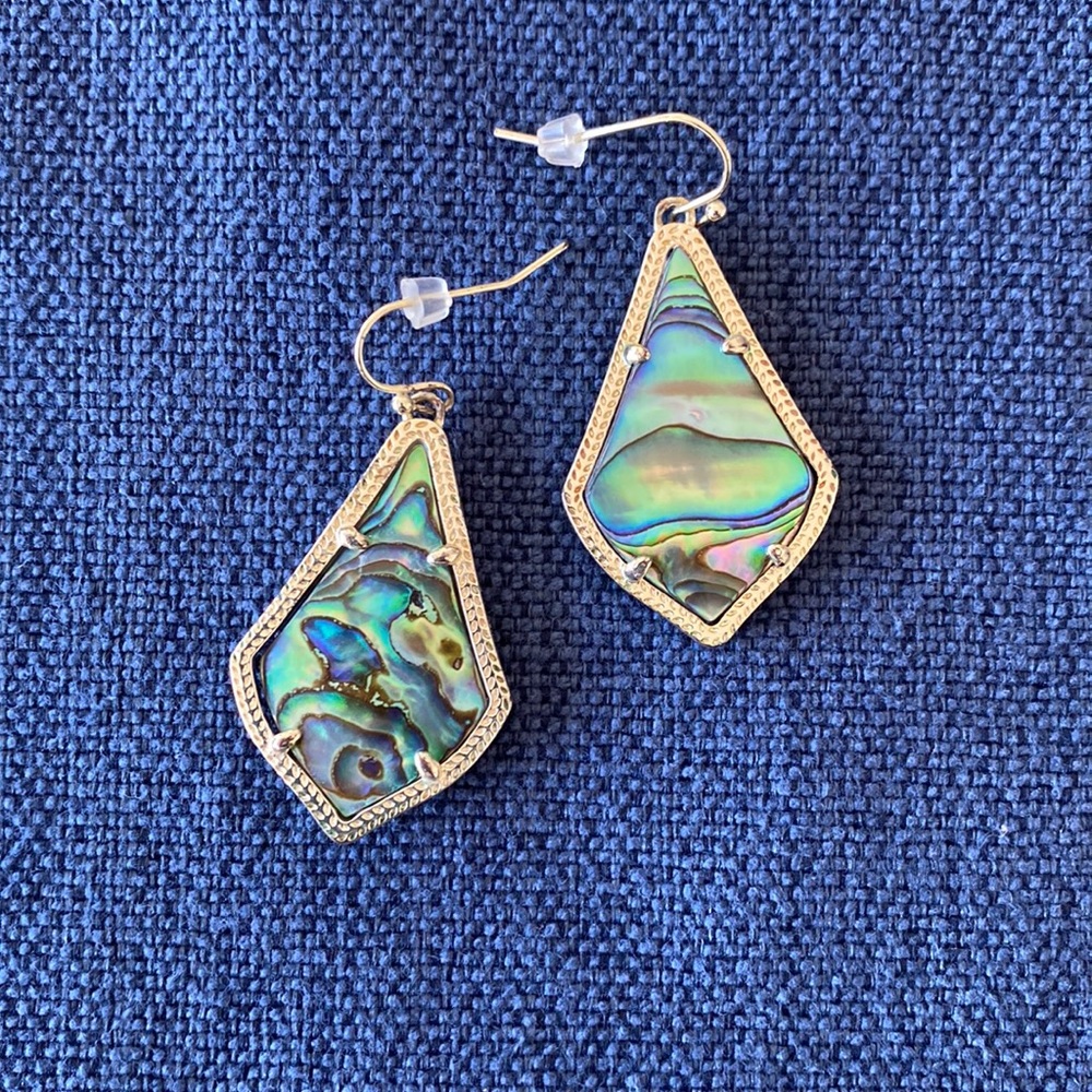 Kendra Scott Abalone Earrings